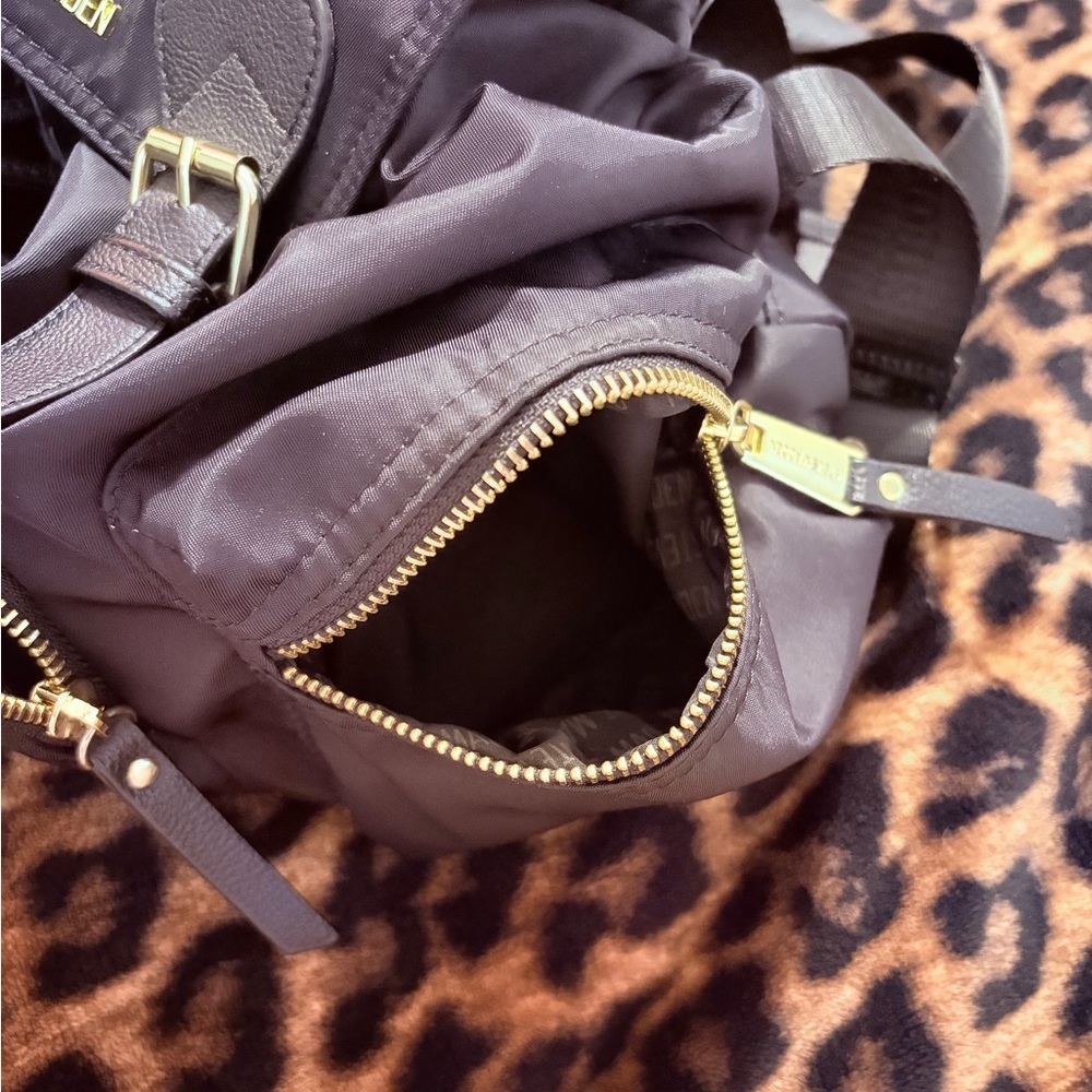 Steve Madden Black Nylon Drawstring Backpack - image 6